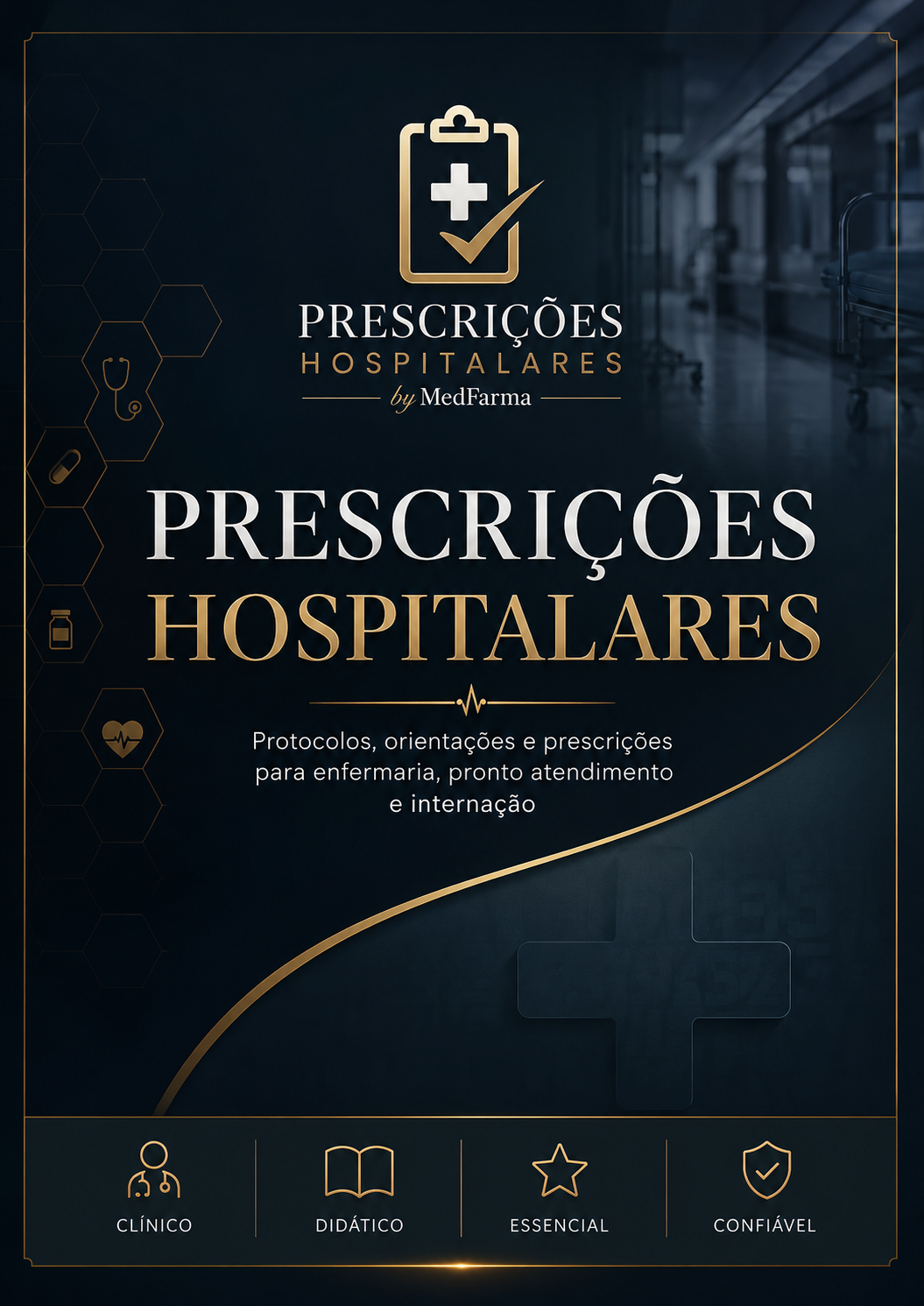 Capa do e-book Prescrições Hospitalares MedFarma
