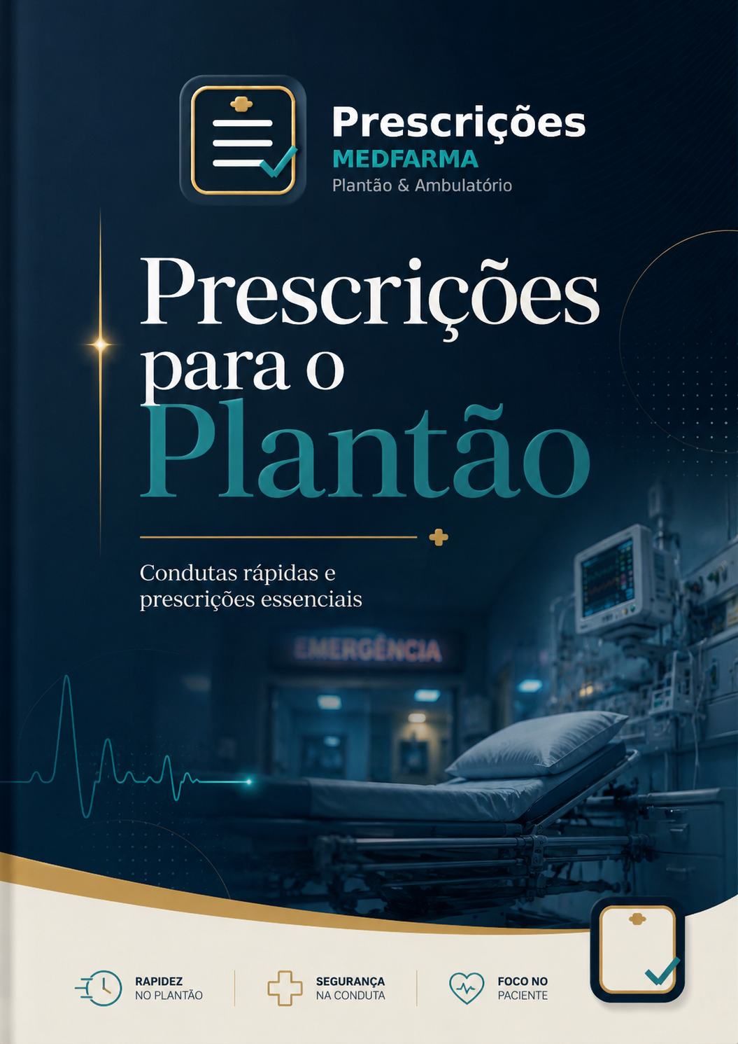 Capa do material Prescrições para o Plantão MedFarma